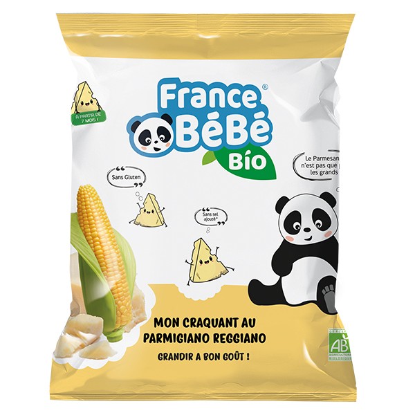 France Bebe Bio Mon Croquant Corn Parmesan g Low Prices