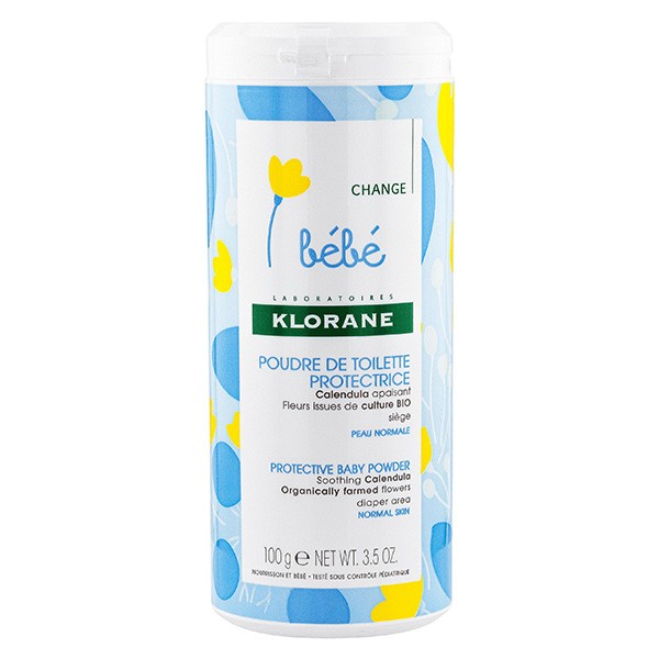 Klorane Bebe Calendula Protective Toilet Powder 100g Low Prices