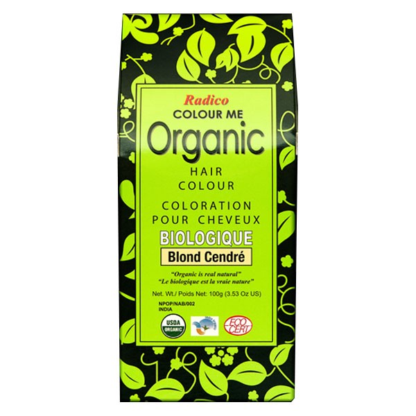 Radico Organic Ash Blonde Hair Dye Powder 100g | Sanareva