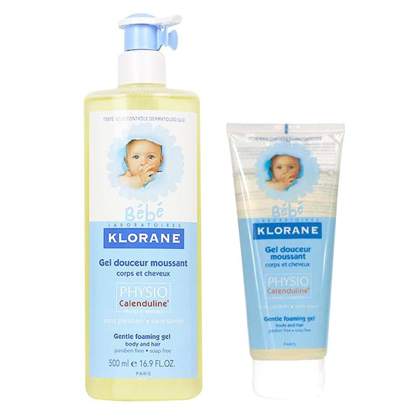 Klorane Bebe Physio Calenduline Gentle Foaming Gel 500ml 0ml Free Sanareva