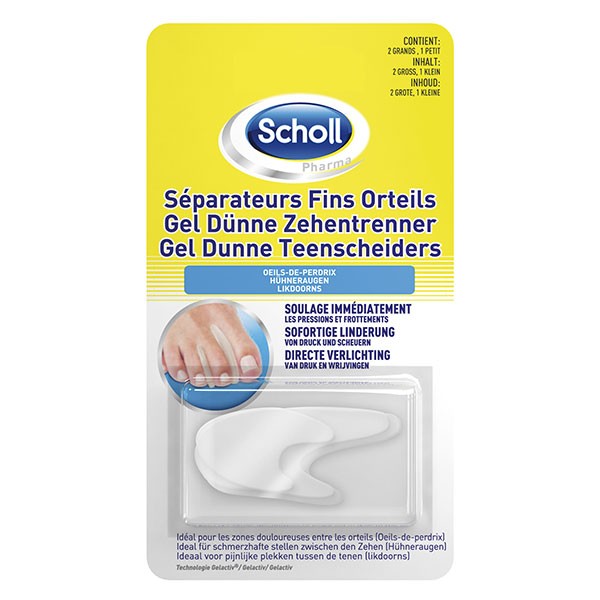 Scholl separator d toes purposes 3 separators