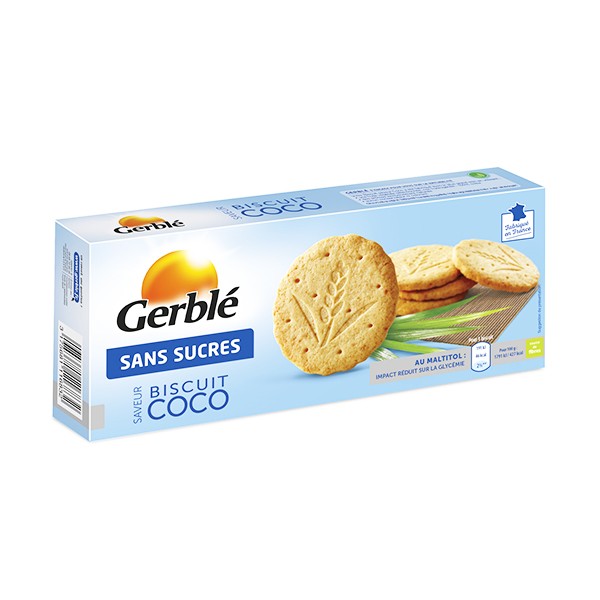 Gerble Sugar Free Coconut Biscuits 132g Sanareva