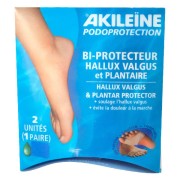 Akileïne Podoprotection Hallux Valgus and Plantar Protector 1 Pair
